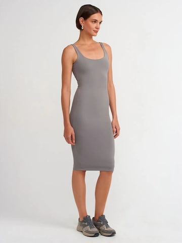 Dilvin Dress in Grey