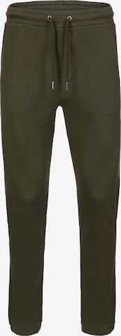 Karl Lagerfeld - Loosefit Calças '705008' em verde: frente