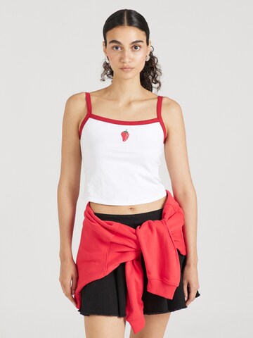 Motel Top 'Icah' in White: front