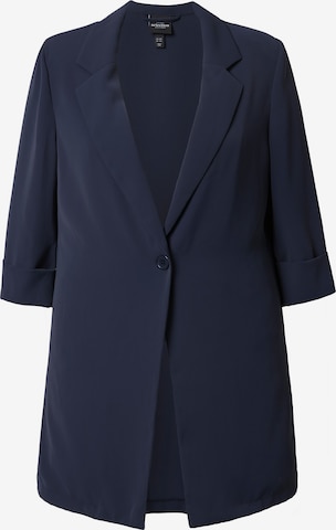 Ulla Popken Blazer in Blau: Vorderseite