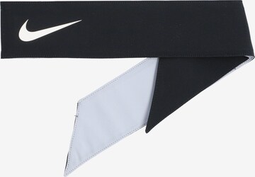 NIKE Athletic Headband in Black: front