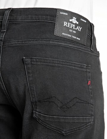 REPLAY Regular Jeans in Black