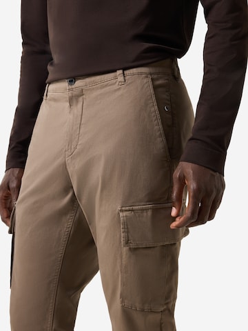 BOGNER Slim fit Trousers in Brown