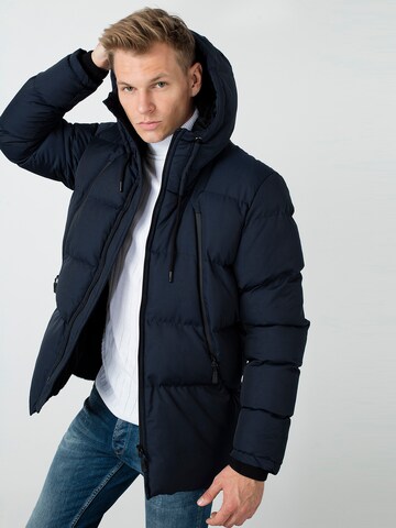 Buratti Winter Coat in Blue