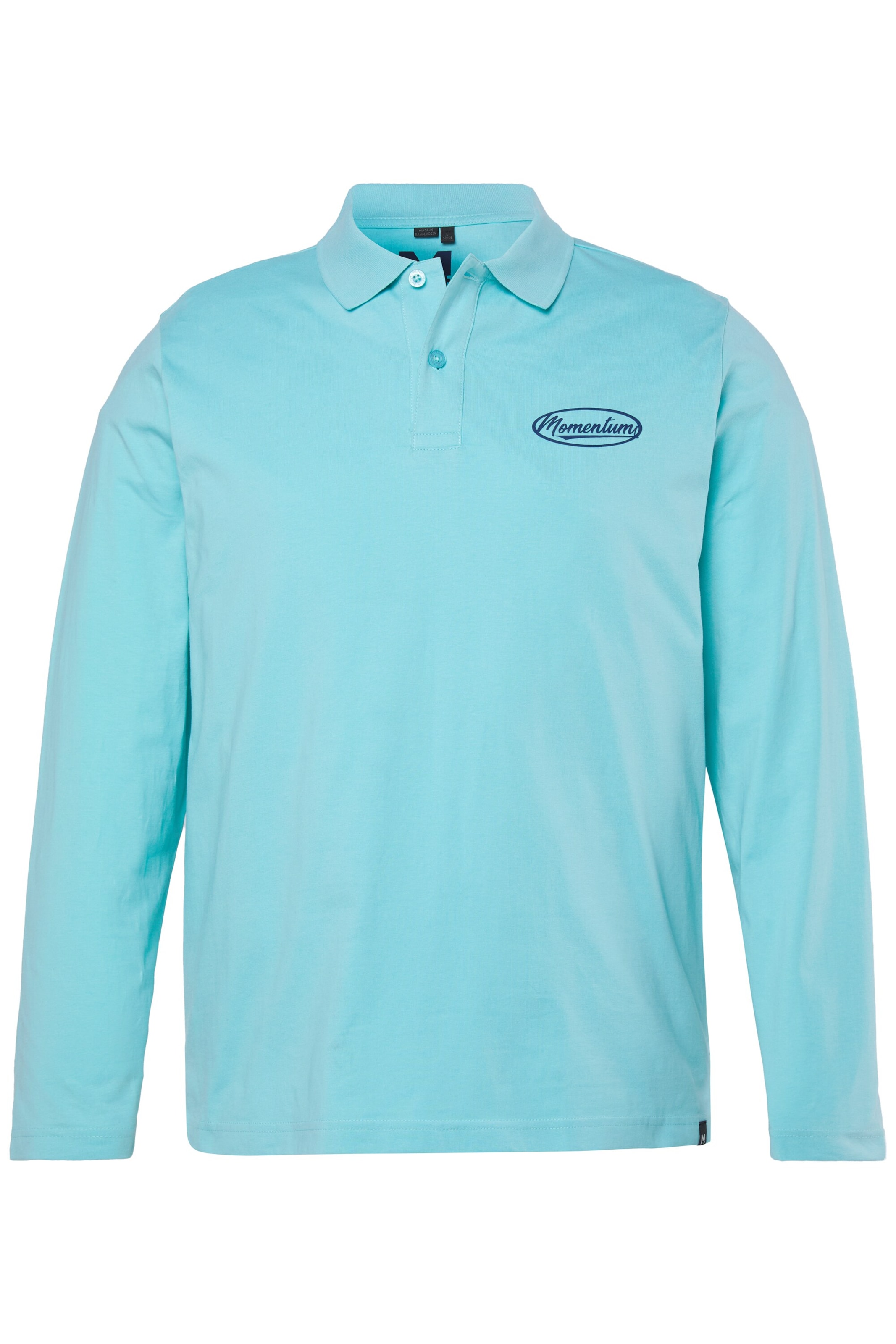 Men Plus Shirt in L in de kleur Turquoise, Productweergave