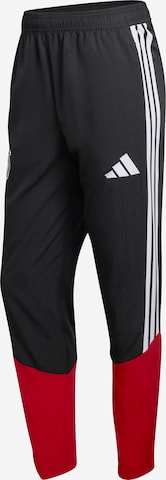 juoda ADIDAS PERFORMANCE Prigludęs Sportinės kelnės 'DFB PRE': priekis