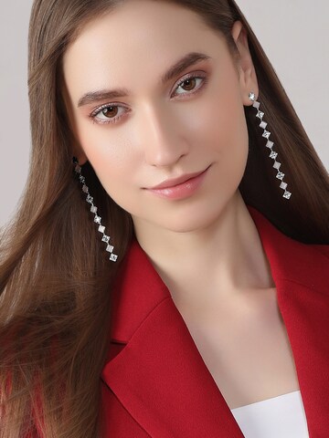 MISH Earrings 'Geranium' in Silver