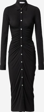 RECC Sukienka koszulowa 'SANDRA' w kolorze czarny: przód