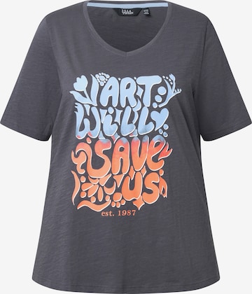 Ulla Popken Paita värissä harmaa: etupuoli