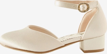 Next Sandale in Beige: Vorderseite