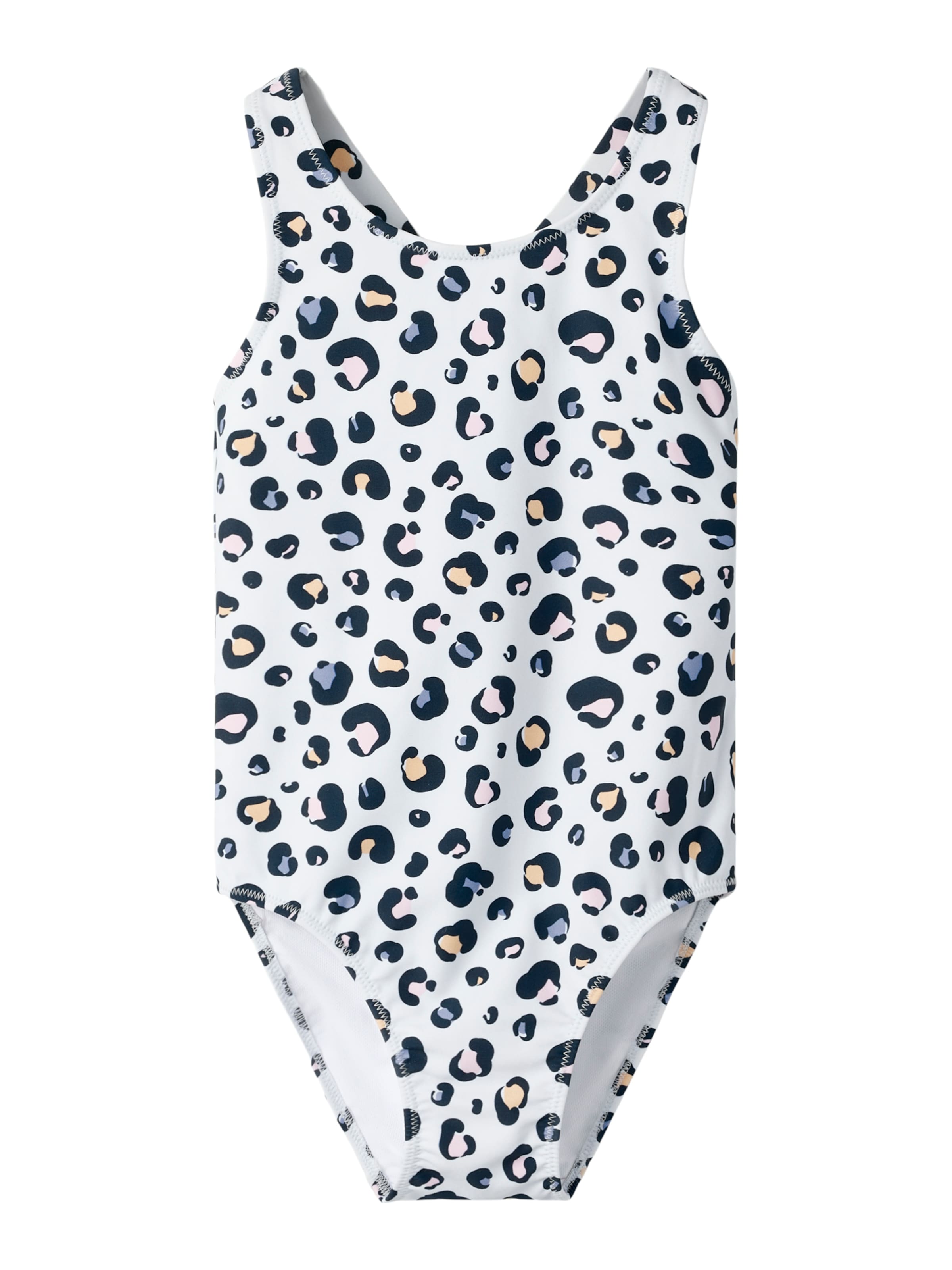 NAME IT Ολόσωμο μαγιό 'NMFZANIMAL' σε μπλε: μπροστά