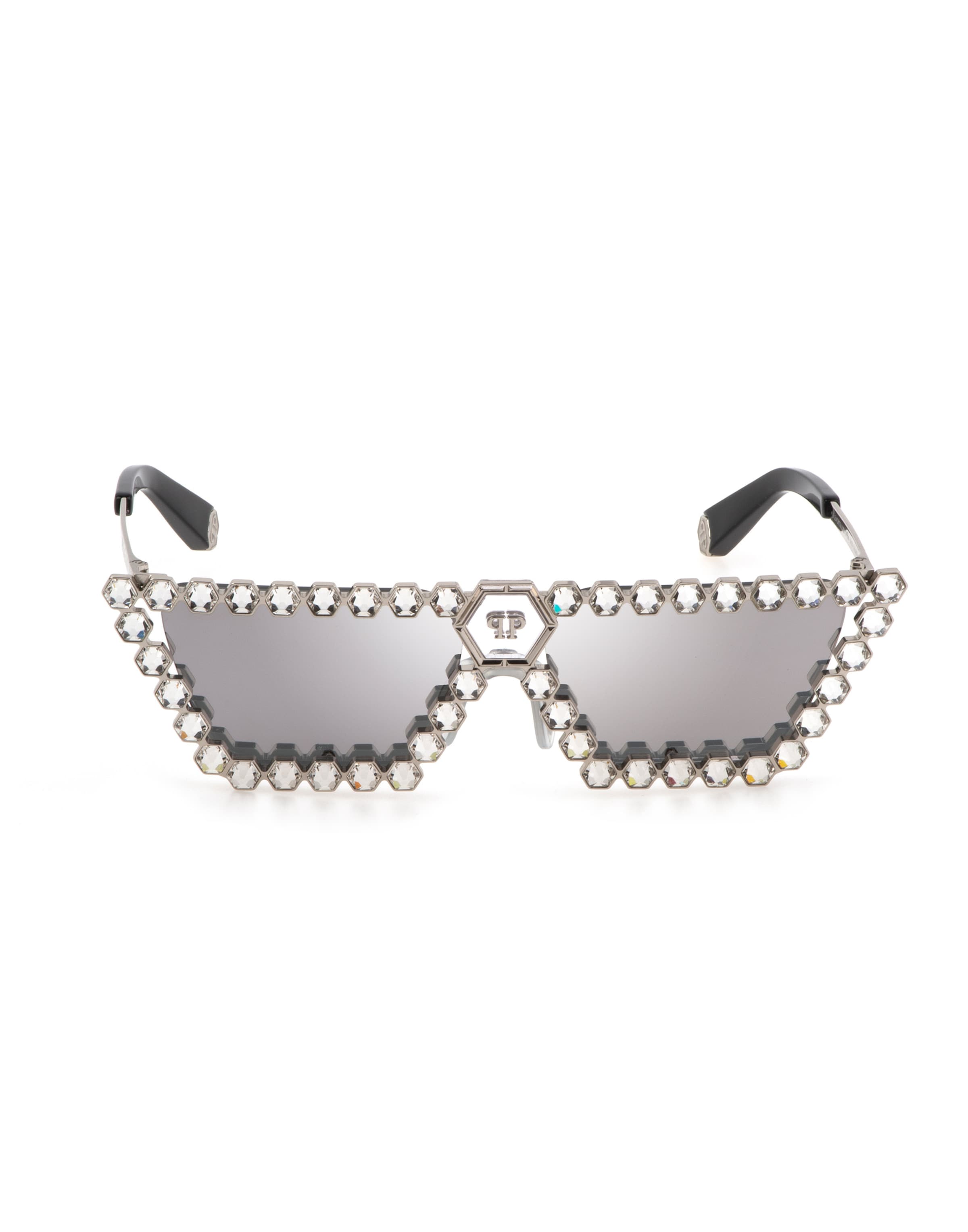 Lunettes de soleil Philipp Plein en argent