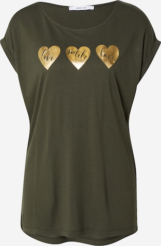 T-shirt 'Nola' ABOUT YOU en vert : devant