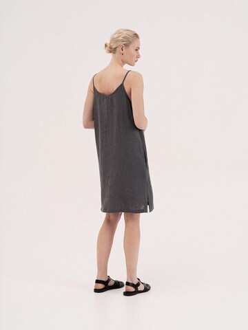 AmourLinen Dress 'Zoe' in Grey