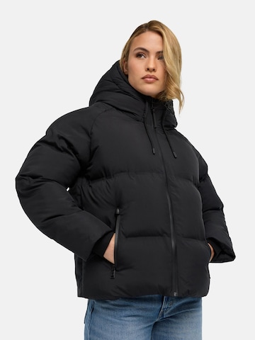 NAVAHOO Winterjas in Zwart: voorkant