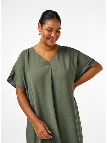 Zizzi Jurk 'CAKAM' in Groen