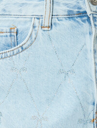 Koton Jeans in de kleur Blauw denim, Productweergave