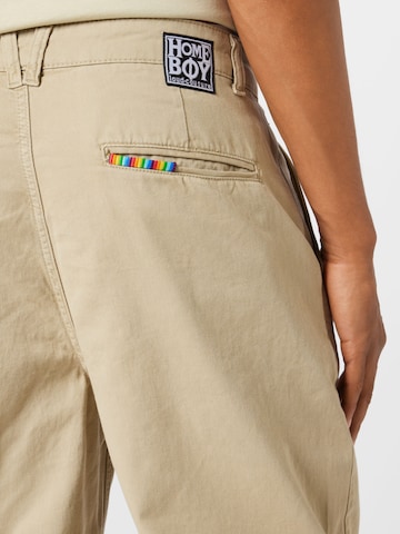 HOMEBOY Avsmalnet Chinobukse 'X-TRA SWARM CHINO' i beige