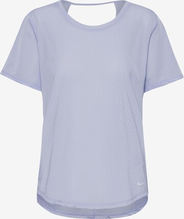 NIKE Funktionsshirt 'One' in Blau: predná strana