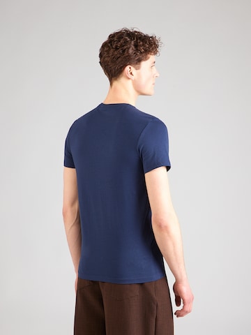 T-Shirt 'CALEB HERO' GUESS en bleu