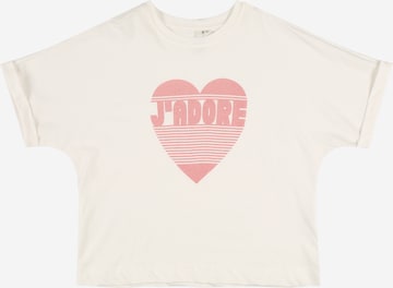 Pieces Kids Bluser & t-shirts 'Vanna' i hvid: forside