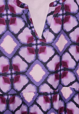 STREET ONE Blusenkleid in Lila