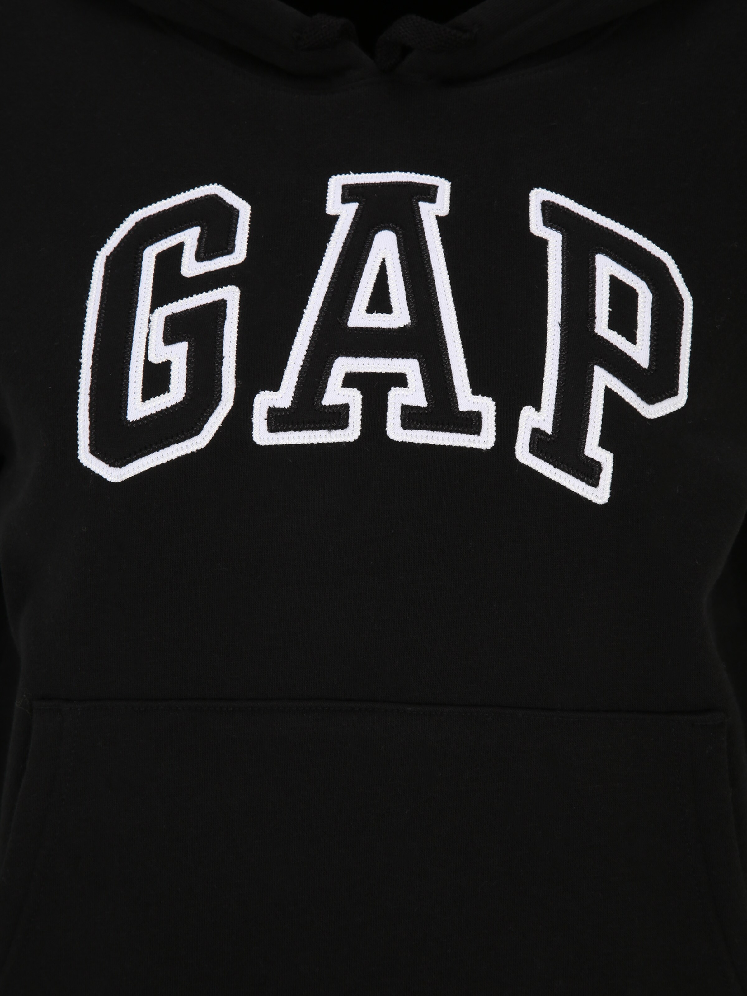 Felpa 'HERITAGE' di Gap Petite in nero