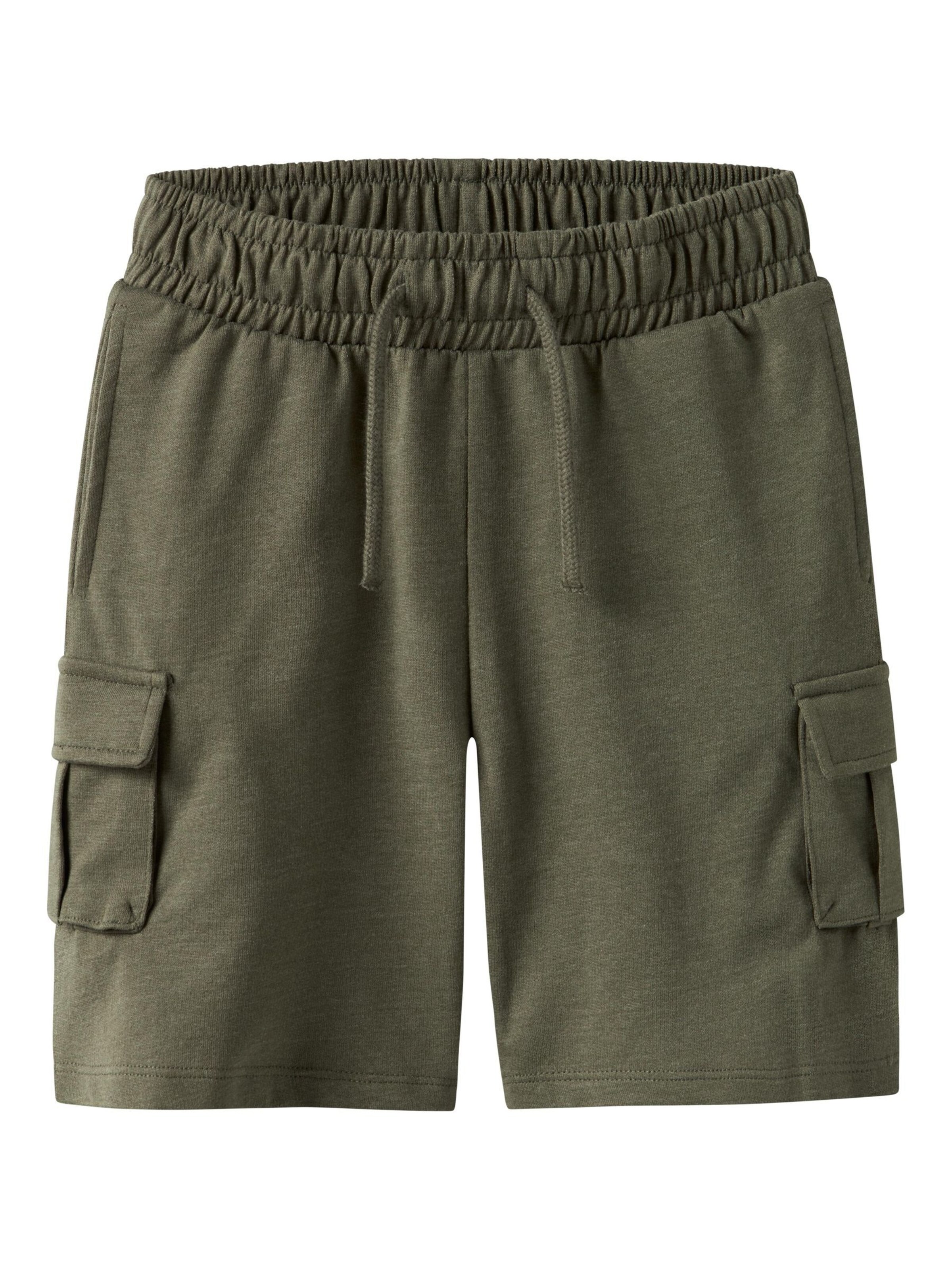 TWO SOON tavaline Püksid, värv roheline: eest vaates