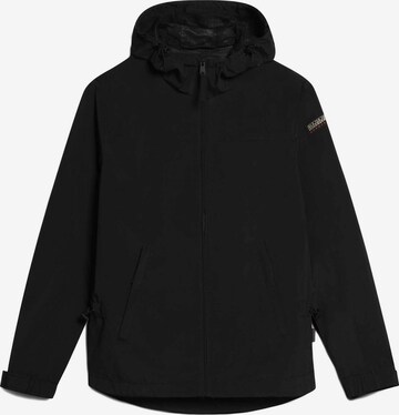 NAPAPIJRI Winter Jacket in Black: front