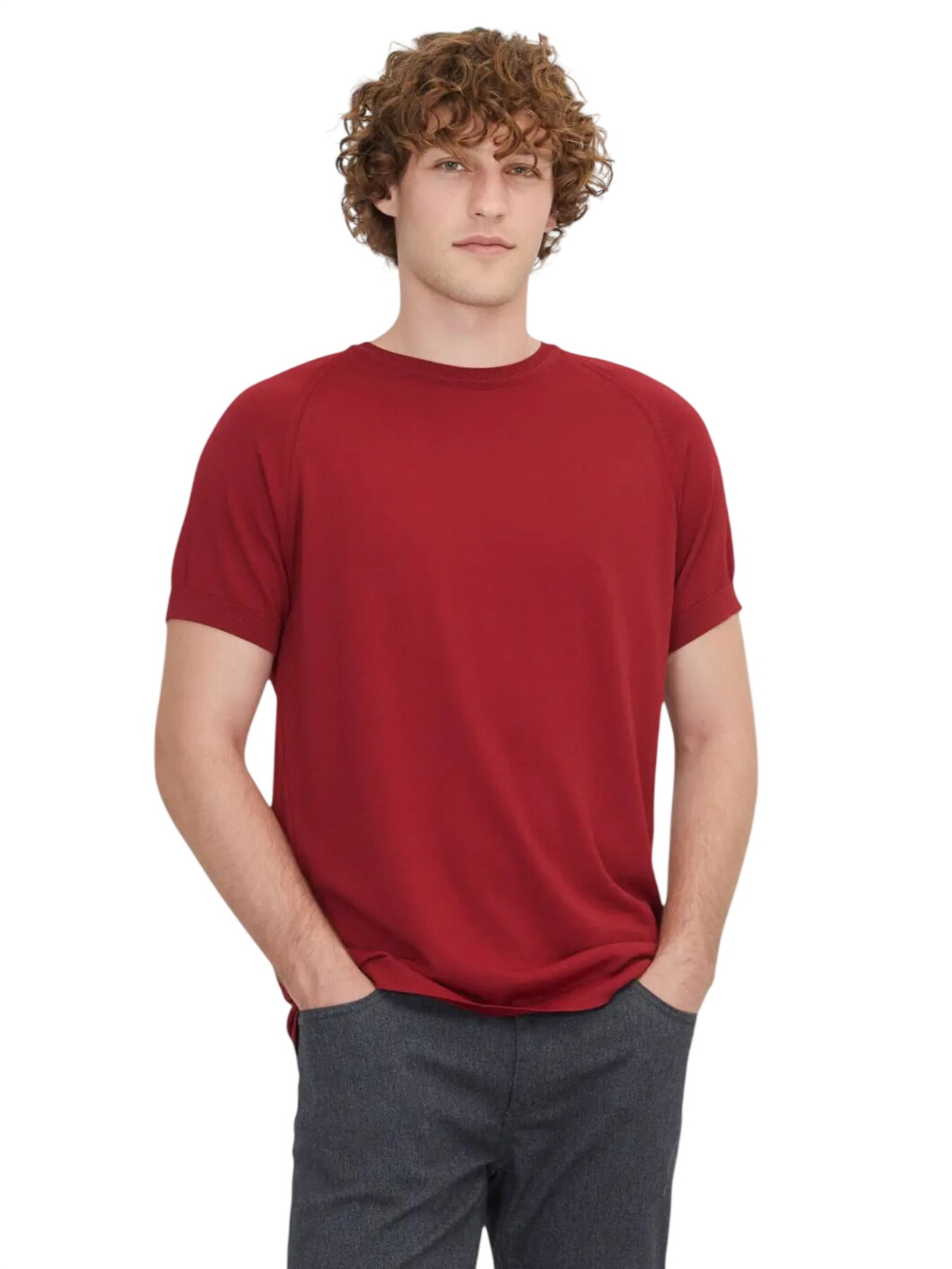 KİP Sweater in Red: front