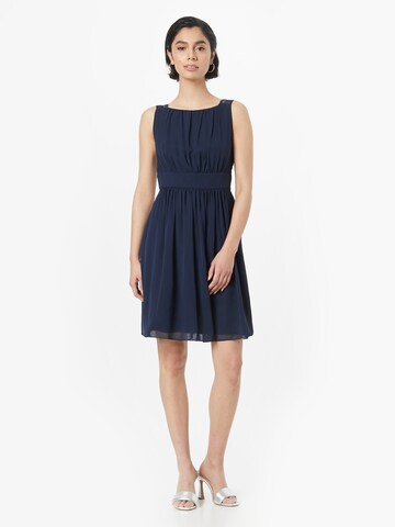 Robe SWING en bleu : devant