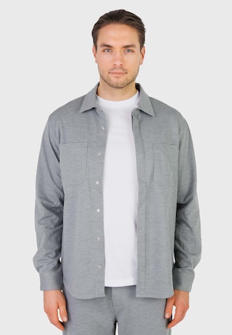 T-Shirt 'Peter Maffein' Kleinigkeit en gris : devant