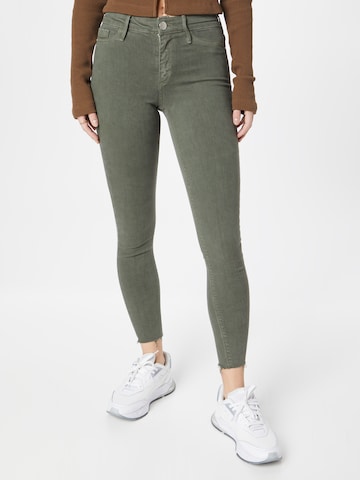 River Island Skinny Jeans 'MOLLY' in Grijs: voorkant