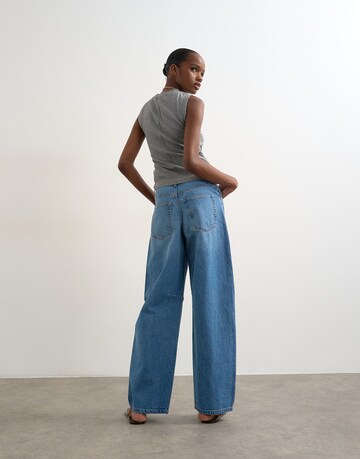 TOPSHOP Свободный крой Джинсы 'SALMA' в Синий