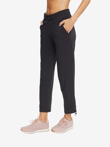 Regular Pantalon de sport ESPRIT en noir