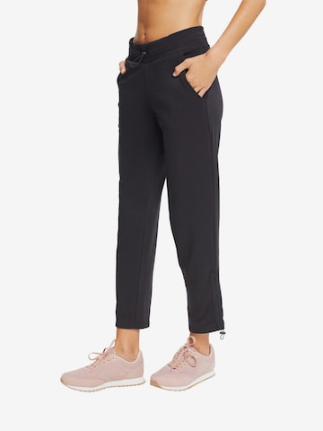 Regular Pantaloni sport de la ESPRIT pe negru