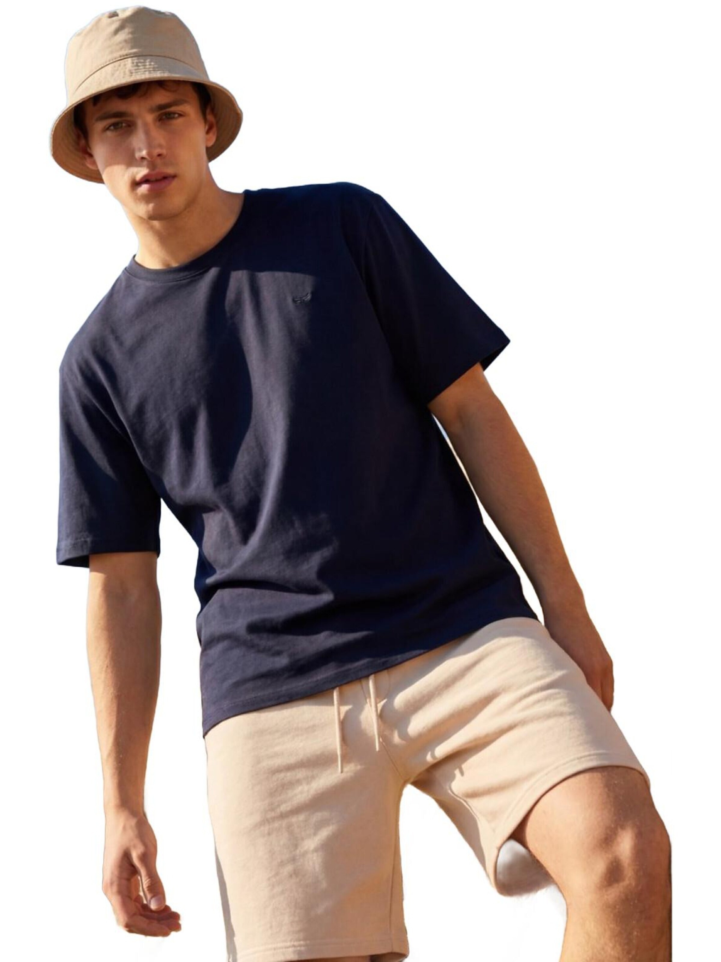 Maglietta 'Basic T-Shirt' di LTB Jeans in blu