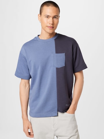 BURTON MENSWEAR LONDON T-shirt i blå: framsida