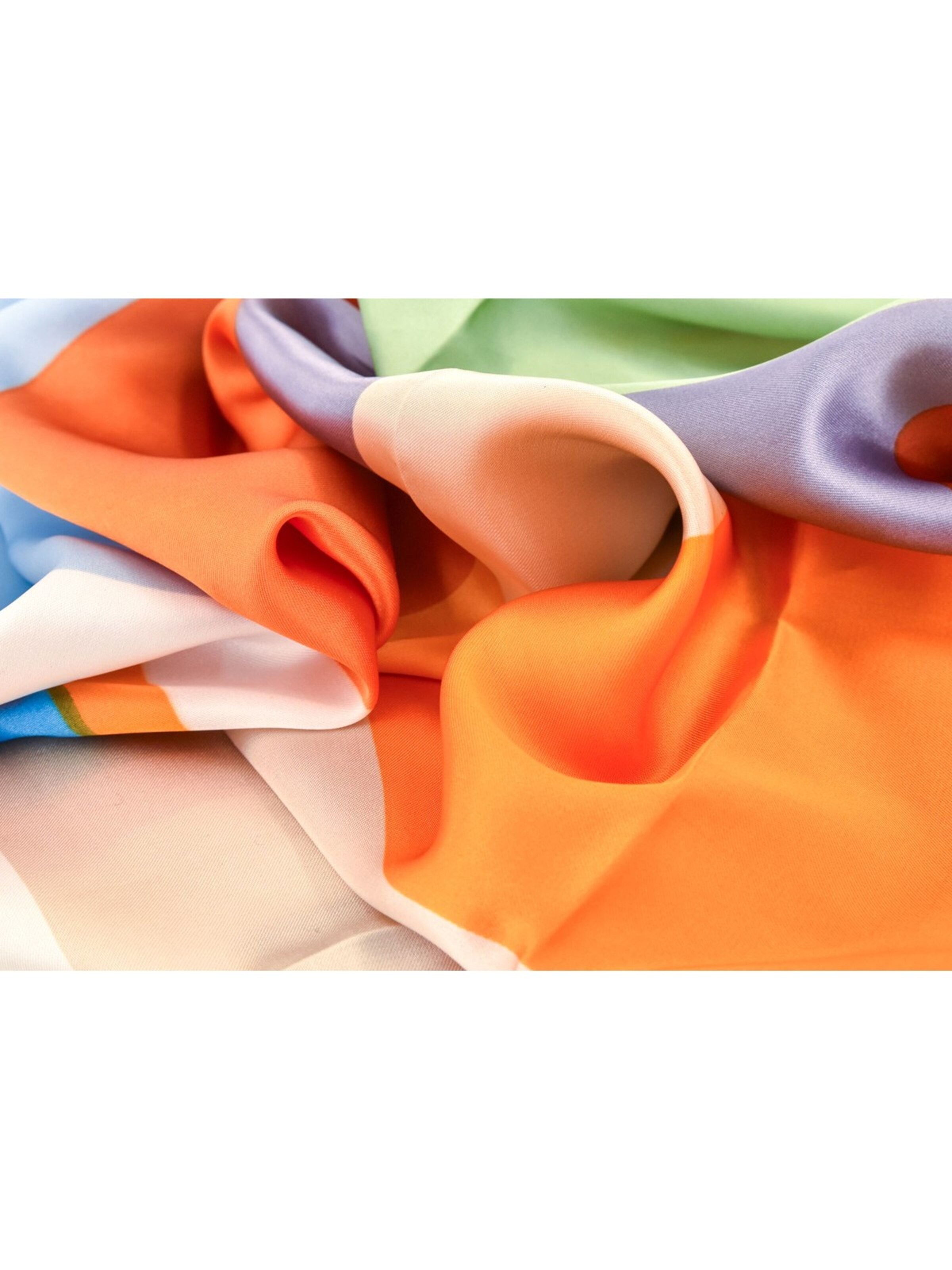 styleBREAKER Tuch 'Geometrisches Nickituch im Colour Blocking Design'‌‌‌‌‌‌‌‌ in Blau