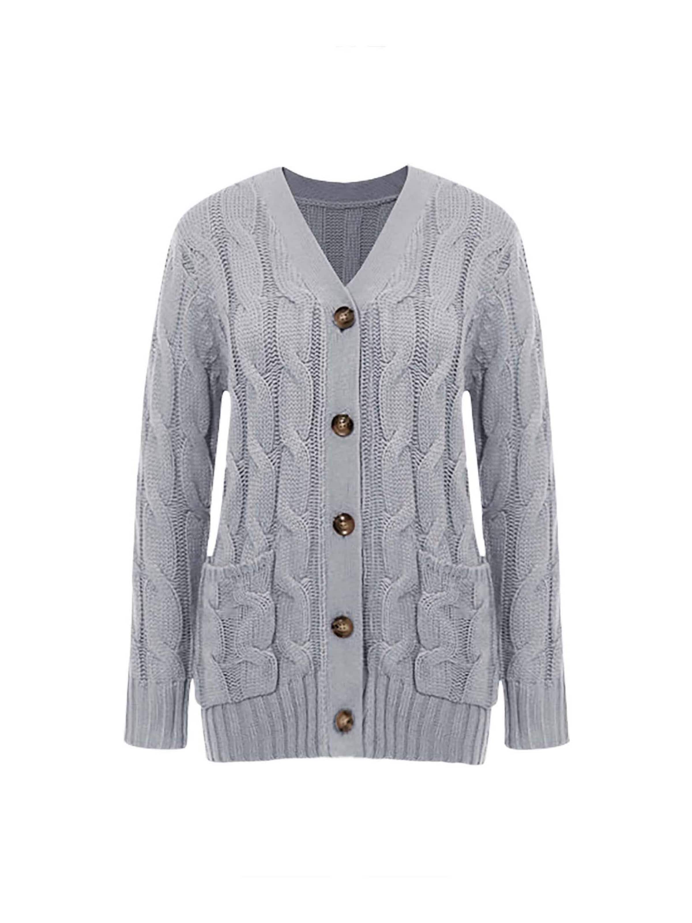 Imily Bela Kardigán - szürke: elől