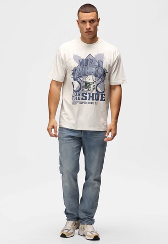 Recovered T-Shirt 'NFL Colts World Champs' in Beige