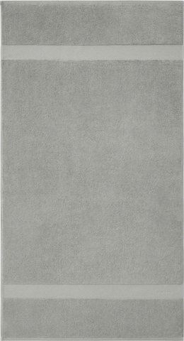 Ralph Lauren Home Shower Towel 'AVENUE' in Grey: front