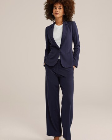 WE Fashion Regular Pantalon in Blauw