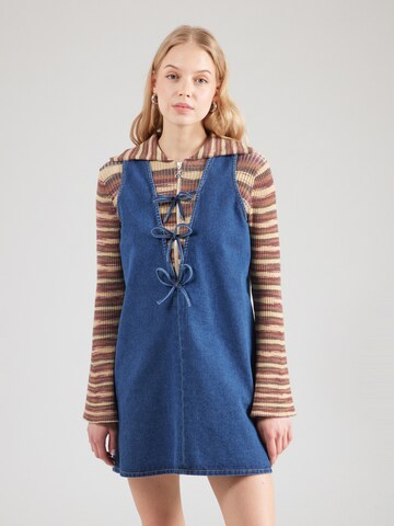 Robe 'ONLANNIE' ONLY en bleu : devant