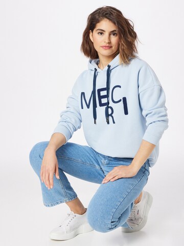 Sweat-shirt 'Merci' Key Largo en bleu