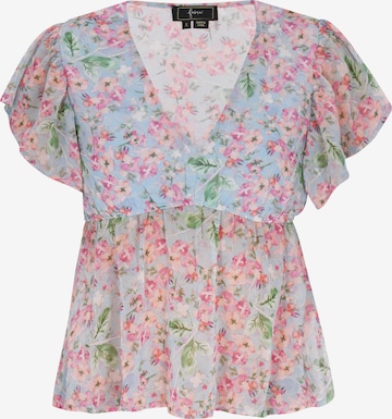 mėlyna faina Palaidinė: priekis