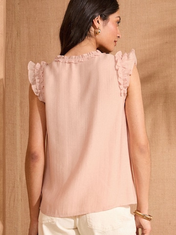 love & roses Bluse in Pink