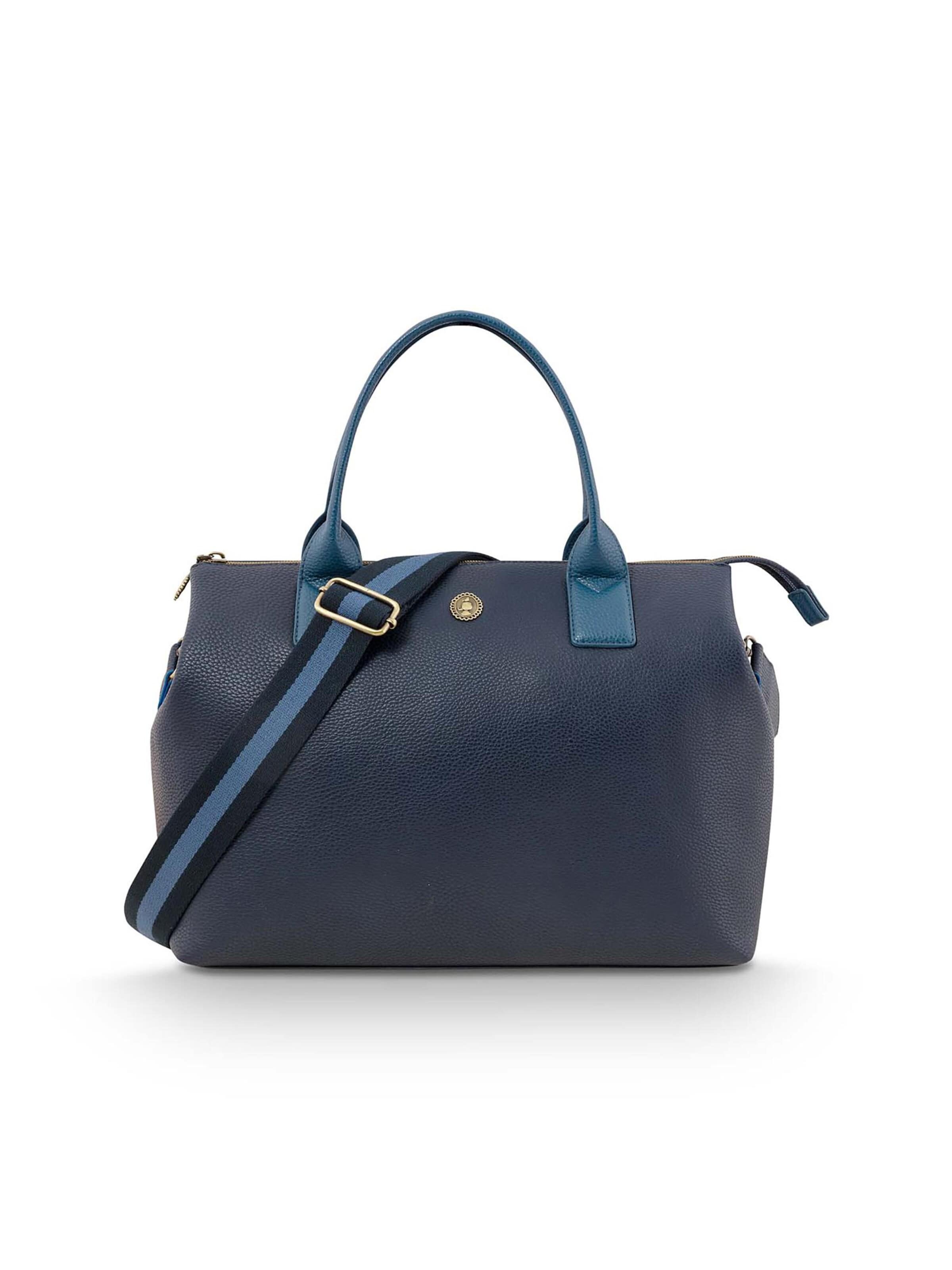 PIP STUDIO Handbag in Blue: front