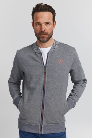 FQ1924 Sweat jacket 'Thore' in Blue: front