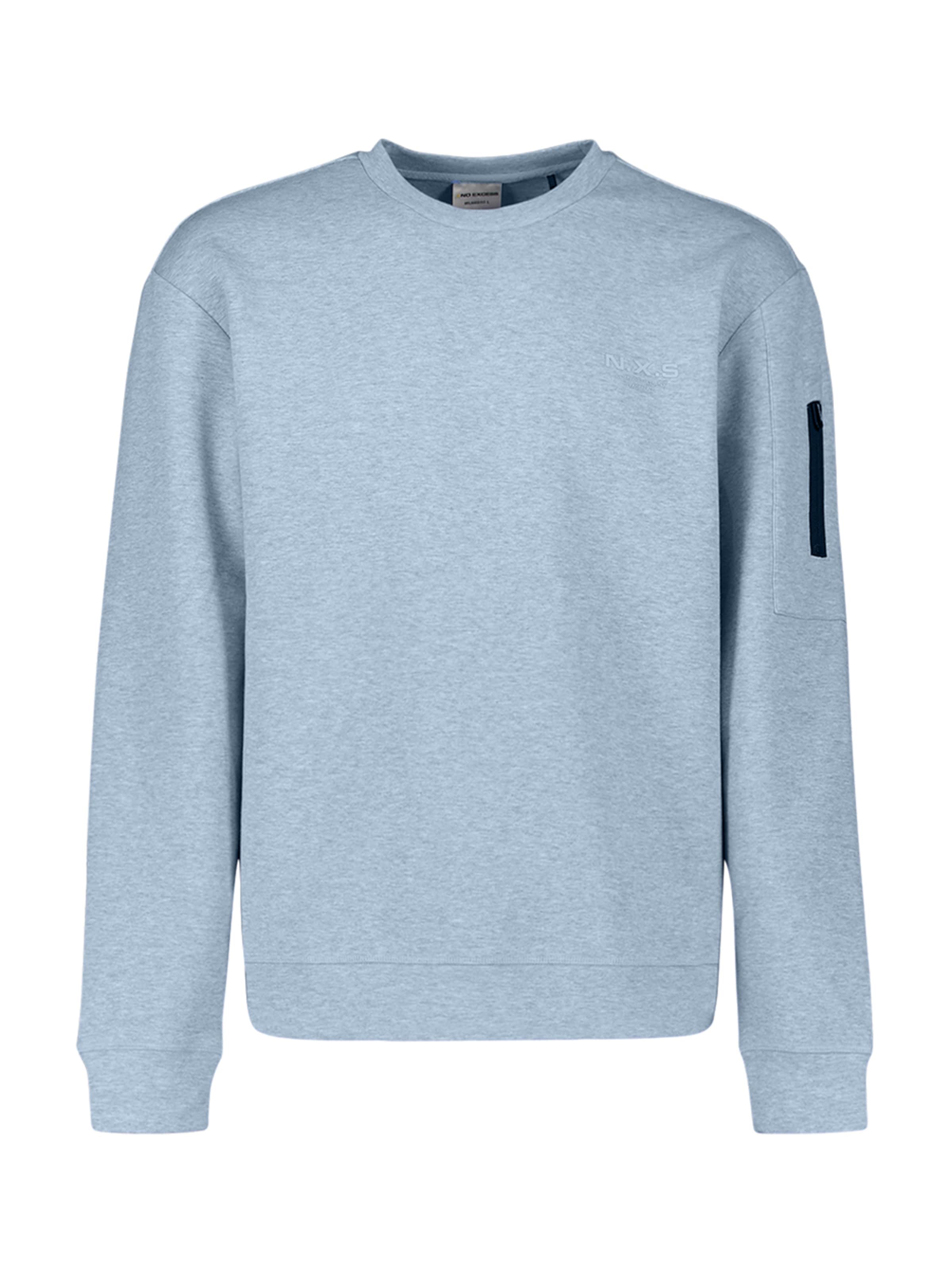 No Excess Sweatshirt in Blue: front